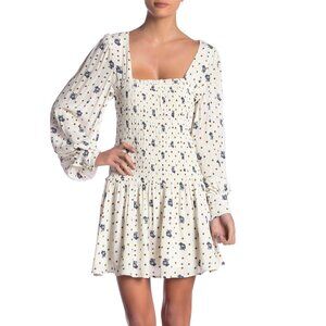 Free People, Two Faces Mini Dress, Tea Combo, Size XL, NWT